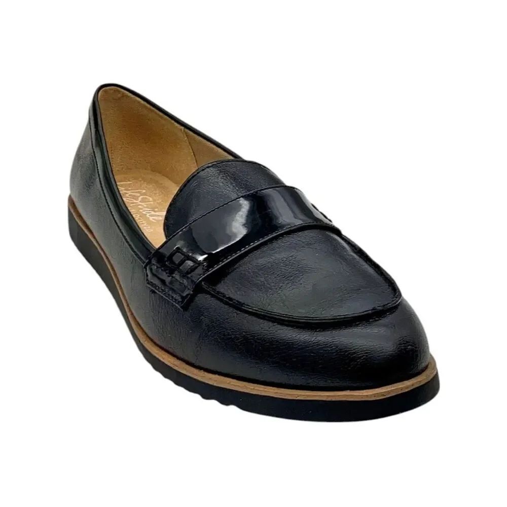 Life Stride Black Women's Penny Loafers